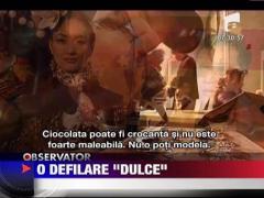 Cea mai "dulce" prezentare de moda