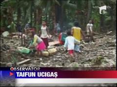 Furtuna violenta in Filipine