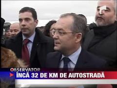 Autostrada Arad - Timisoara, inaugurata de Boc si Boagiu