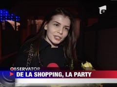 Monica Gabor a venit in tara sa isi petreaca sarbatorile