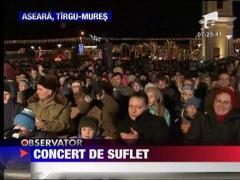 Concert de Colinde sustinut de Stefan Hrusca, in Targu-Mures