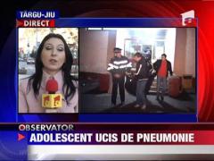 Adolescent ucis de pneumonie