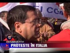 O noua greva generala in Italia