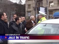 Jale in trafic la Timisoara