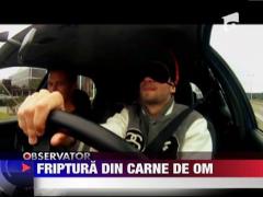 Socant! Doi prezentatori TV s-au filmat in timp ce mancau carne de om!