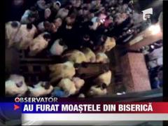 UPDATE /  Moastele Sfantului Iosif cel Nou de la Partos, furate din biserica