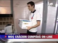 Mos Craciun a golit depozitele magazinelor on-line