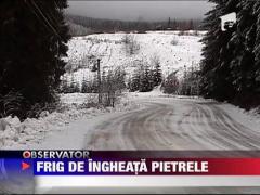 Frig de ingheata pietrele