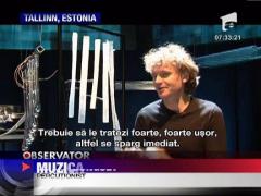 Instrumente muzicale din sticla