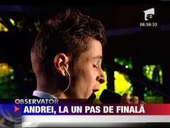 Andrei Leonte, la un pas de finala