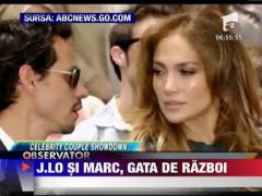Divortul dintre Jennifer Lopez si Marc Anthony se transforma intr-un razboi