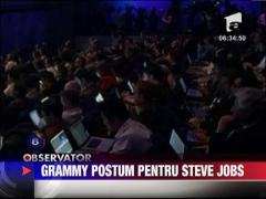 Steve Jobs va fi distins, postum, cu un premiu Grammy