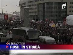 Protest de amploare in Moscova