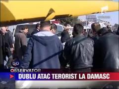 Dublu atac terorist la Damasc
