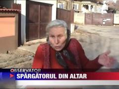 A spart doua biserici si a incercat sa fure cadourile copiilor