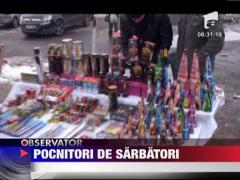 Sarbatorile de iarna vin si cu sunete de pocnitori