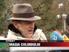 Gigi Becali, vrajit de magia colindului