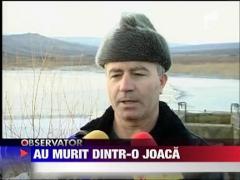 Iasi: Doi copii s-au inecat intr-un iaz dupa ce s-a rupt gheata sub ei