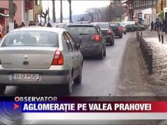 Aglomeratie pe Valea Prahovei