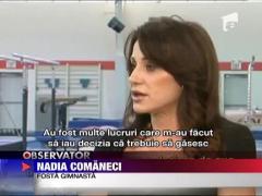 Nadia Comaneci a venit de urgenta in Romania