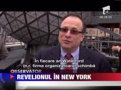 Pregatirile pentru Revelion au intrat pe ultima suta de metri la New York