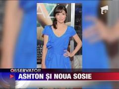 Ashton Kutcher are o noua prietena