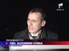 Politisti atacati cu toporul
