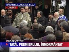 Tatal lui Emil Boc a fost inmormantat!
