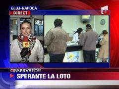 Un milion si jumatate de euro, marele premiu la Loto