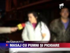 Masaj cu pumni si picioare