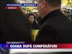 Aglomeratie la cumparaturi