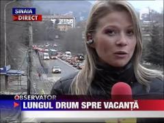 Aglomeratie pe Valea Prahovei