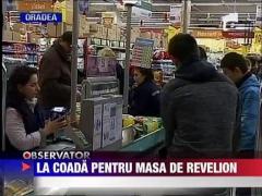 Coada la cumparaturi in hipermarketuri