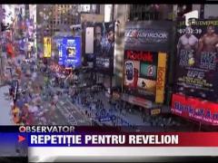 Repetitie pentru Revelion in New York