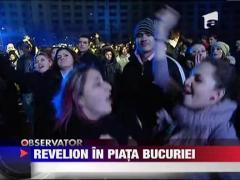Revelion in Piata Constitutie