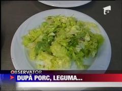 Romanii s-au dat pe vegetariene dupa Revelion