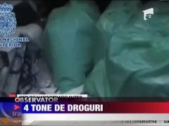 Captura record de droguri in Spania
