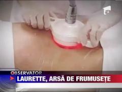 UPDATE / Laurette a ajuns la spital dupa o vizita la un salon de infrumusetare