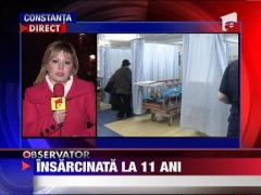 A ramas insarcinata la doar 11 ani cu iubitul mamei!