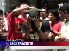 Unele legi par facute nu pentru a fi respectate, ci pentru a ne amuza