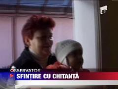 Sfintire cu chitanta