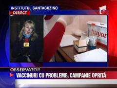 Ministerul Sanatatii a oprit campania de vaccinare antigripala