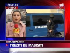 Perchezitii la casele interlopilor din Targu Jiu