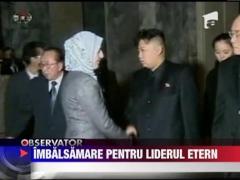 Monumente grandioase in memoria fostul lider nord-coreean