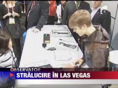 Robot dansator la targul din Las Vegas
