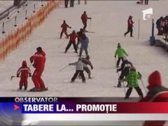 Tabere de schi cu 50% mai ieftine