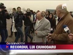 Medicul Tudor Ciuhodaru, cel mai scurt mandat din istorie