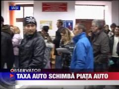 Noua taxa auto schimba piata auto