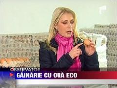 Oua de categoria a 3-a, vandute drept oua ecologice