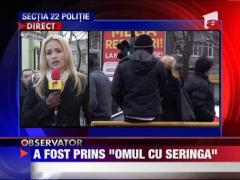 Barbatul care a intepat o femeie in tramvai a fost prins